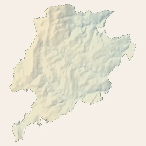 Séreilhac : relief