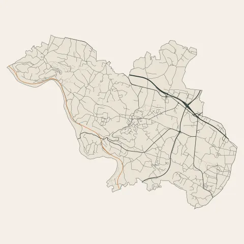 Verneuil-sur-Vienne : voies