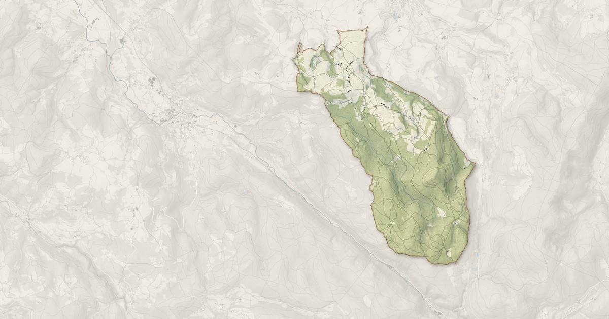 Portrait cartographique de Arrentès-de-Corcieux : relief, eau, forêts, bâti et voies, calculés à partir des données de l'IGN
