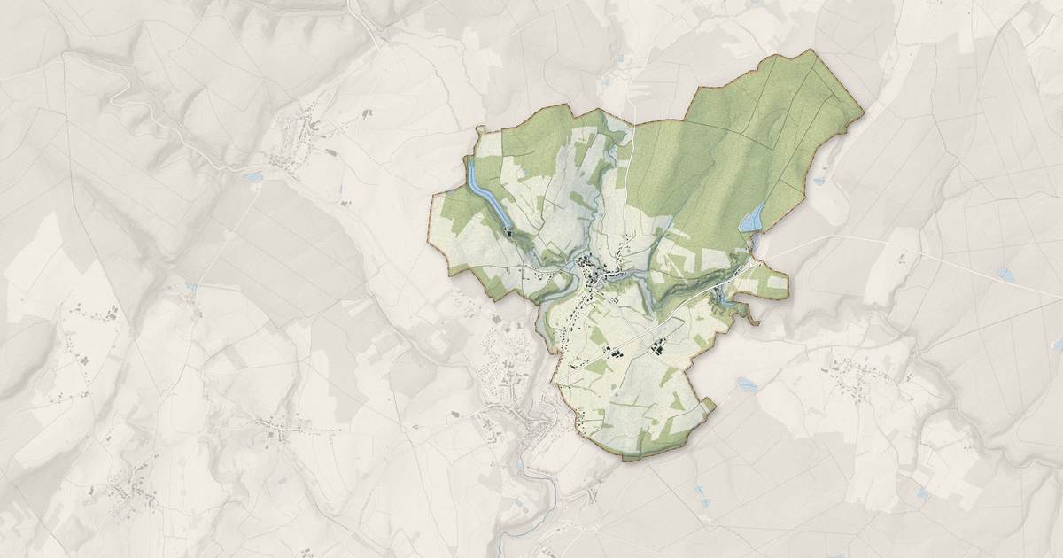 Portrait cartographique de Bonvillet : relief, eau, forêts, bâti et voies, calculés à partir des données de l'IGN