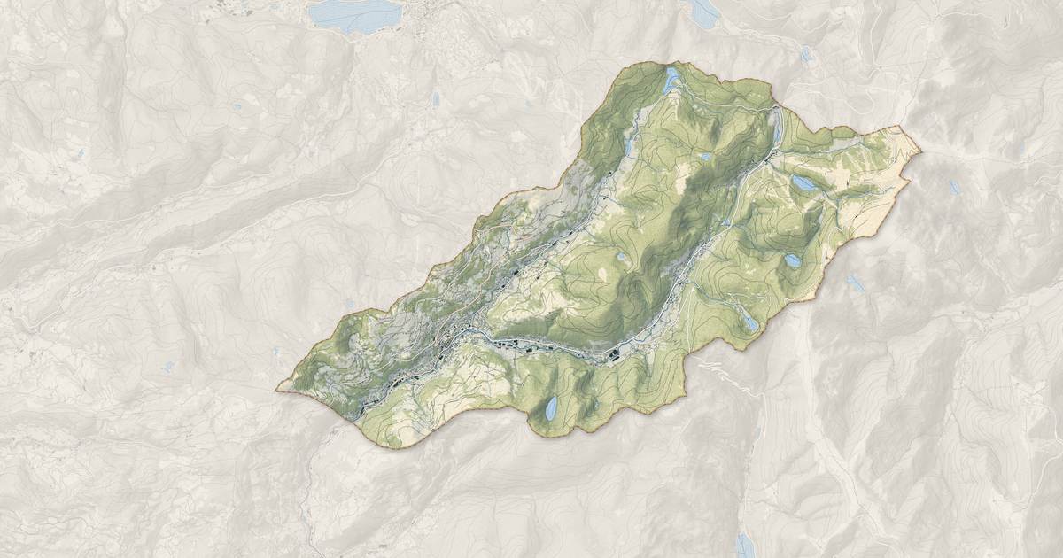 Portrait cartographique de La Bresse : relief, eau, forêts, bâti et voies, calculés à partir des données de l'IGN