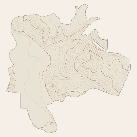 Éloyes : courbes de niveau