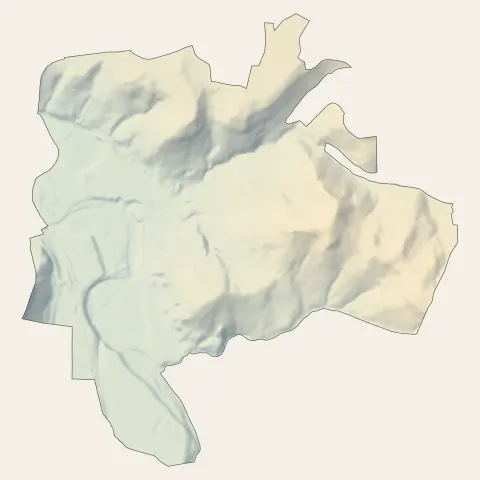 Éloyes : relief
