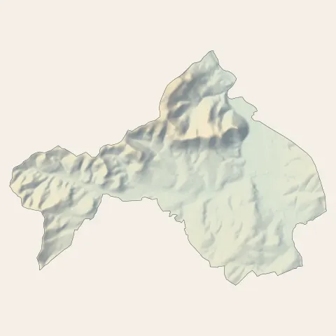 Étival-Clairefontaine : relief