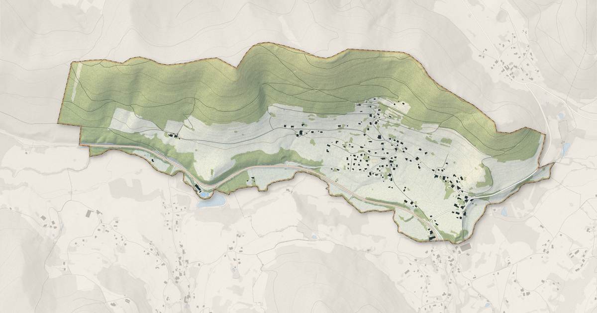 Portrait cartographique de Faucompierre : relief, eau, forêts, bâti et voies, calculés à partir des données de l'IGN