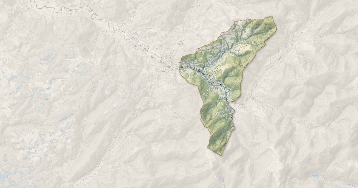 Portrait cartographique de Fresse-sur-Moselle : relief, eau, forêts, bâti et voies, calculés à partir des données de l'IGN