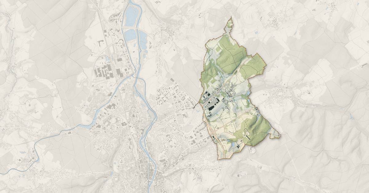 Portrait cartographique de Jeuxey : relief, eau, forêts, bâti et voies, calculés à partir des données de l'IGN