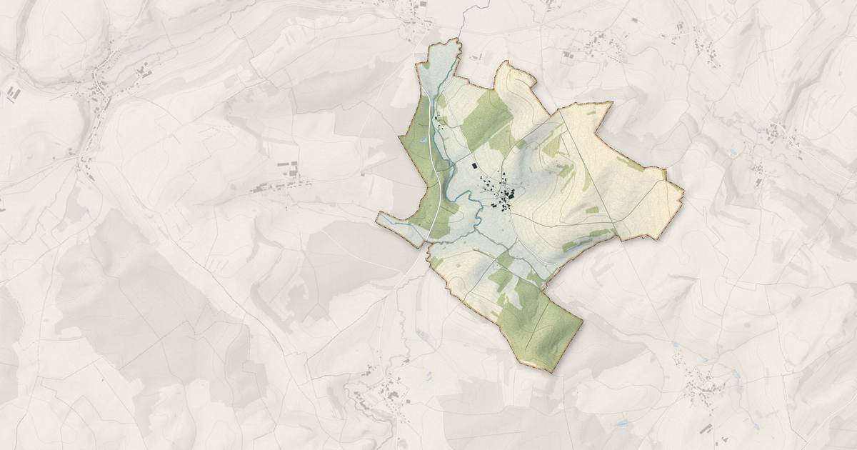 Portrait cartographique de Légéville-et-Bonfays : relief, eau, forêts, bâti et voies, calculés à partir des données de l'IGN