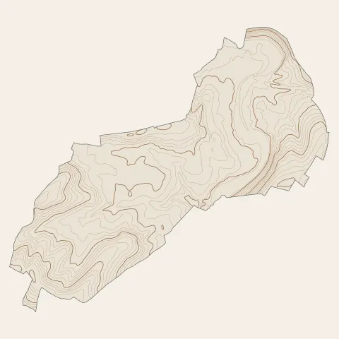 Mirecourt : courbes de niveau