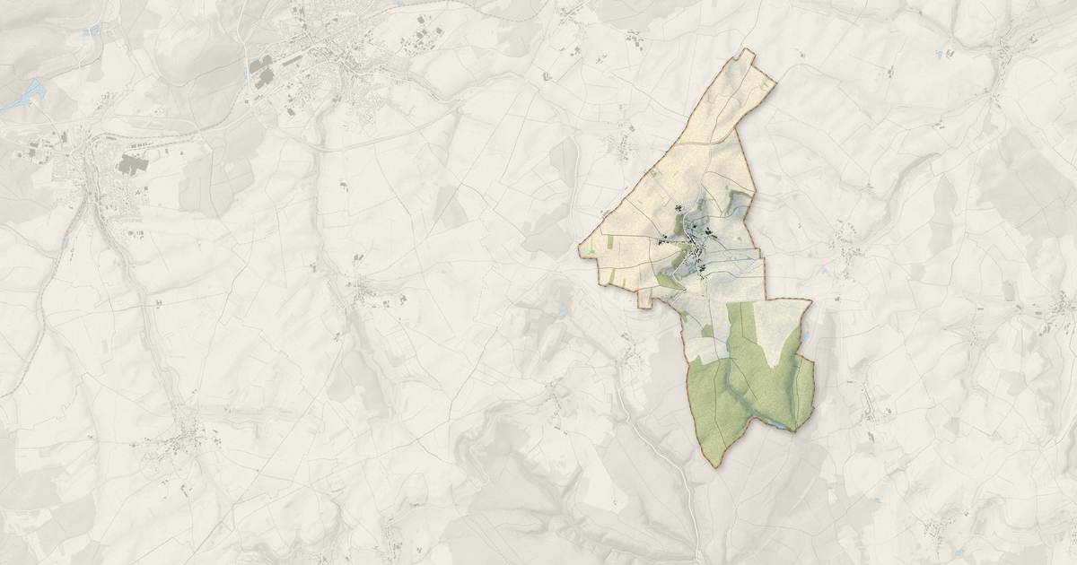 Portrait cartographique de Monthureux-le-Sec : relief, eau, forêts, bâti et voies, calculés à partir des données de l'IGN