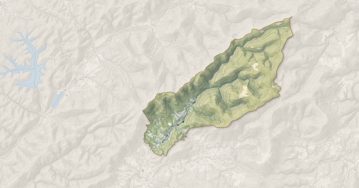 Portrait cartographique de Moussey : relief, eau, forêts, bâti et voies, calculés à partir des données de l'IGN
