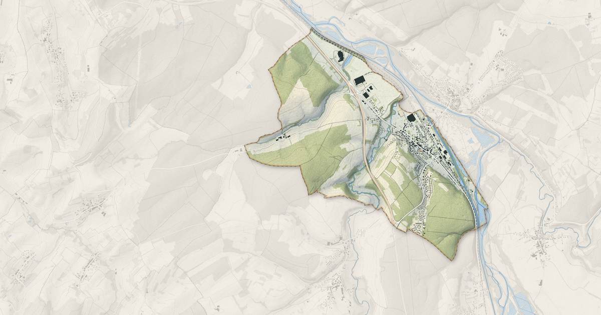 Portrait cartographique de Nomexy : relief, eau, forêts, bâti et voies, calculés à partir des données de l'IGN