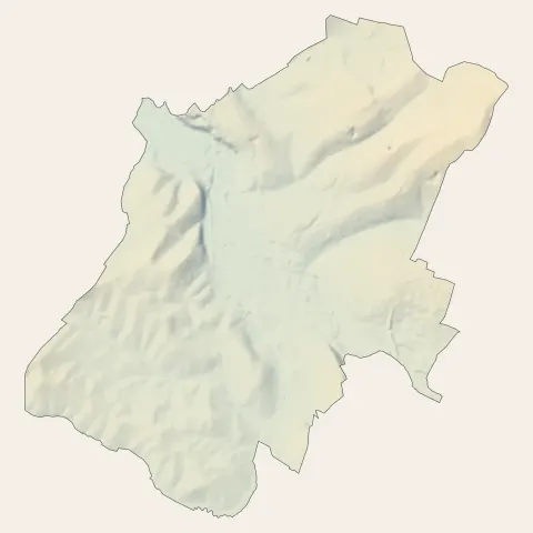 Rambervillers : relief