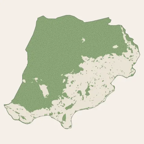 Saint-Amé : bois, forêts et landes