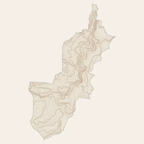 Saint-Nabord : courbes de niveau