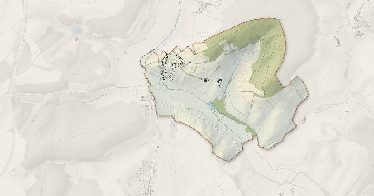 Portrait cartographique de Saint-Remimont : relief, eau, forêts, bâti et voies, calculés à partir des données de l'IGN