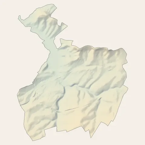 Vittel : relief