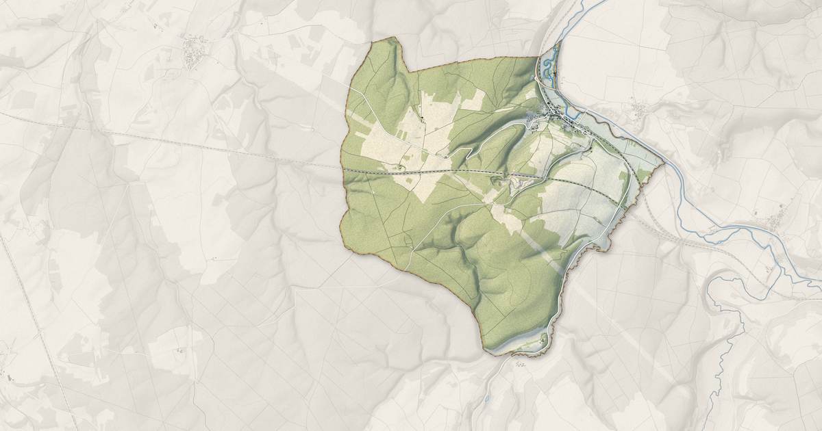 Portrait cartographique de Aisy-sur-Armançon : relief, eau, forêts, bâti et voies, calculés à partir des données de l'IGN