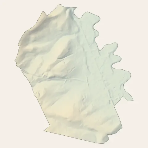 Appoigny : relief