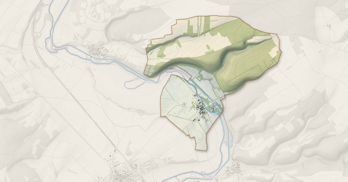 Portrait cartographique de Argentenay : relief, eau, forêts, bâti et voies, calculés à partir des données de l'IGN