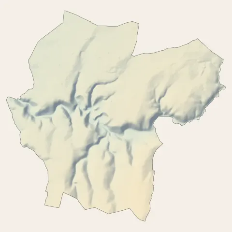 Avallon : relief