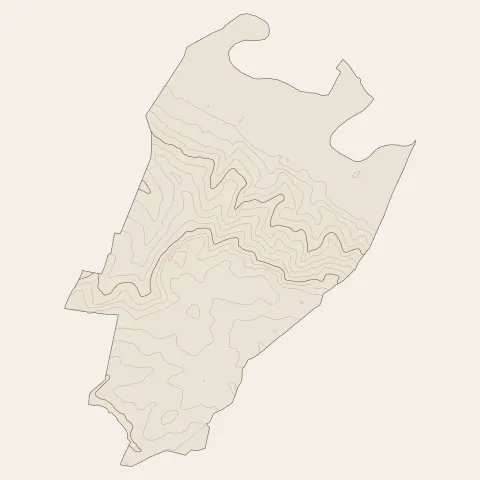 Champigny : courbes de niveau