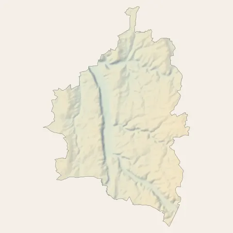 Charny Orée de Puisaye : relief