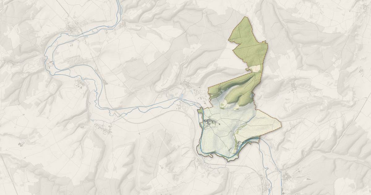 Portrait cartographique de Chassignelles : relief, eau, forêts, bâti et voies, calculés à partir des données de l'IGN