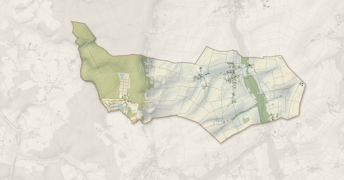 Portrait cartographique de Chassy : relief, eau, forêts, bâti et voies, calculés à partir des données de l'IGN