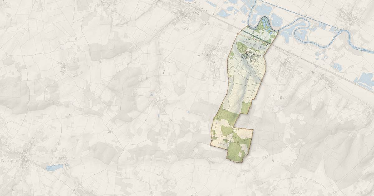 Portrait cartographique de Chaumont : relief, eau, forêts, bâti et voies, calculés à partir des données de l'IGN
