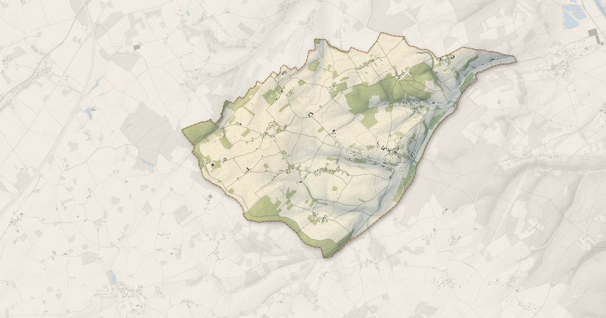 Portrait cartographique de Chaumot : relief, eau, forêts, bâti et voies, calculés à partir des données de l'IGN