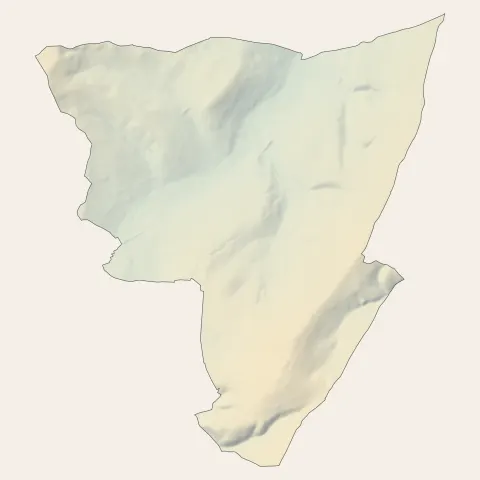 Chevannes : relief