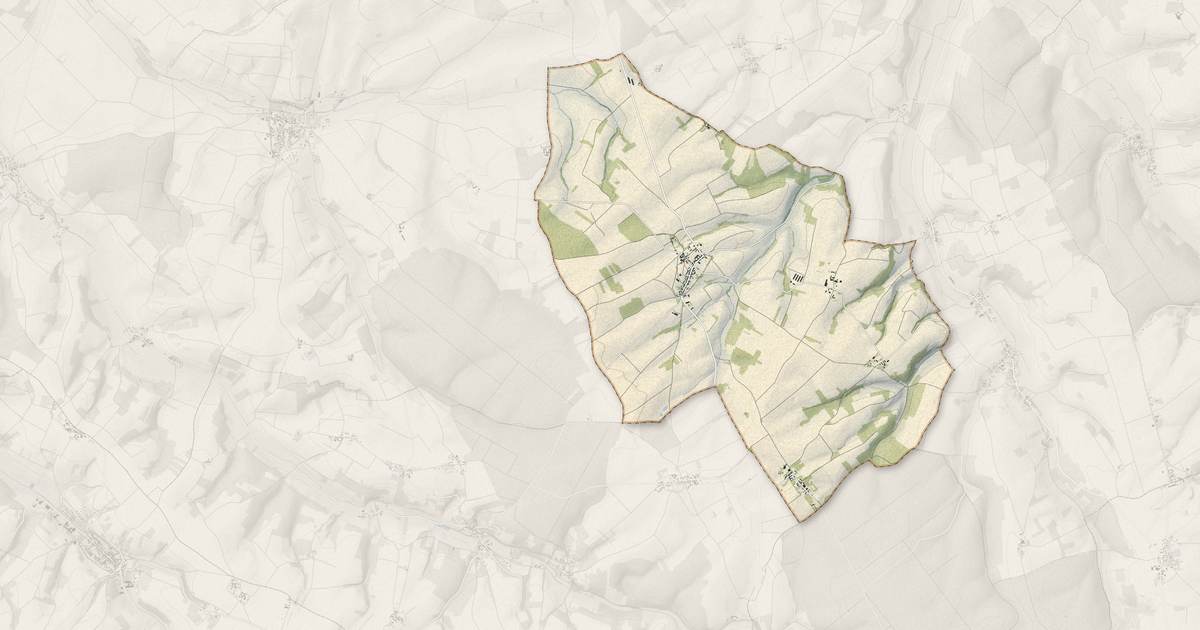 Portrait cartographique de Coulours : relief, eau, forêts, bâti et voies, calculés à partir des données de l'IGN