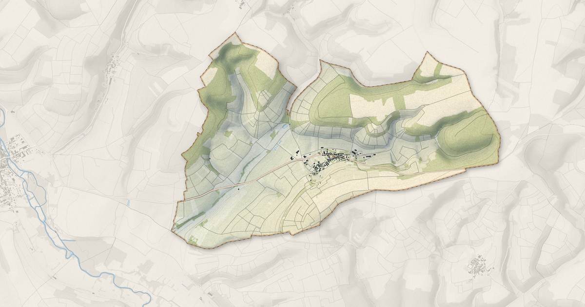 Portrait cartographique de Fleys : relief, eau, forêts, bâti et voies, calculés à partir des données de l'IGN