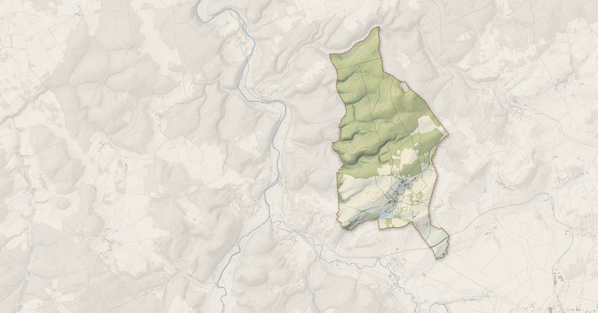 Portrait cartographique de Girolles : relief, eau, forêts, bâti et voies, calculés à partir des données de l'IGN