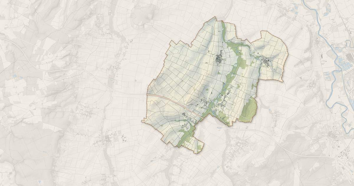 Portrait cartographique de Valravillon : relief, eau, forêts, bâti et voies, calculés à partir des données de l'IGN