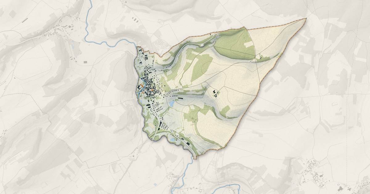Portrait cartographique de L'Isle-sur-Serein : relief, eau, forêts, bâti et voies, calculés à partir des données de l'IGN