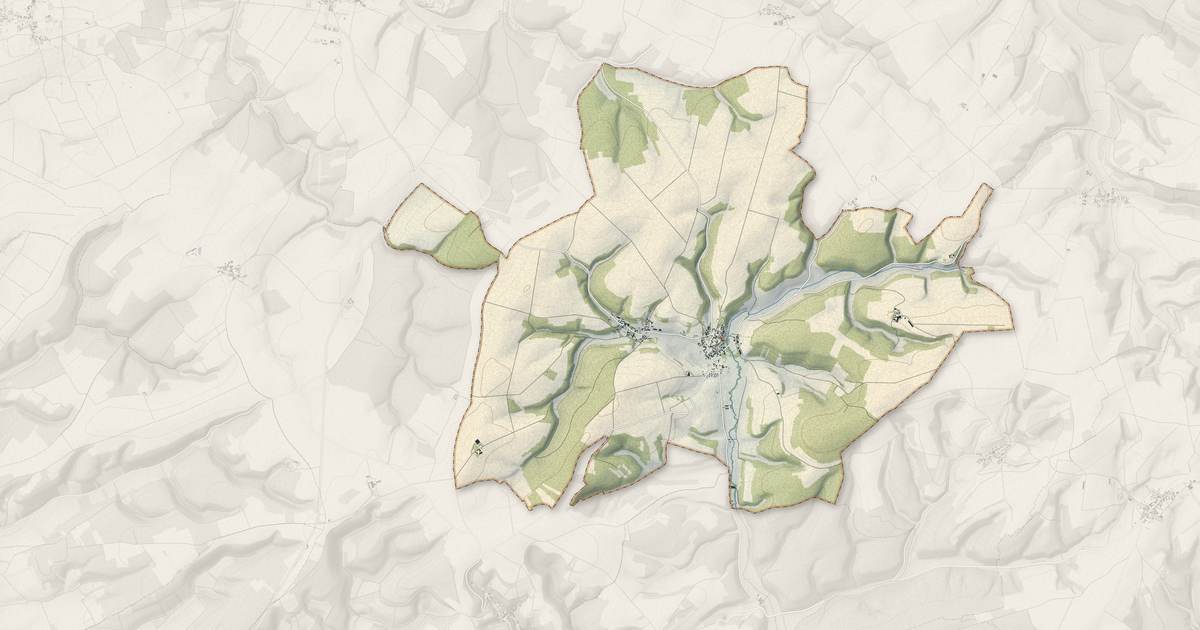 Portrait cartographique de Mélisey : relief, eau, forêts, bâti et voies, calculés à partir des données de l'IGN