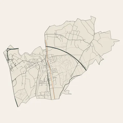 Monéteau : voies