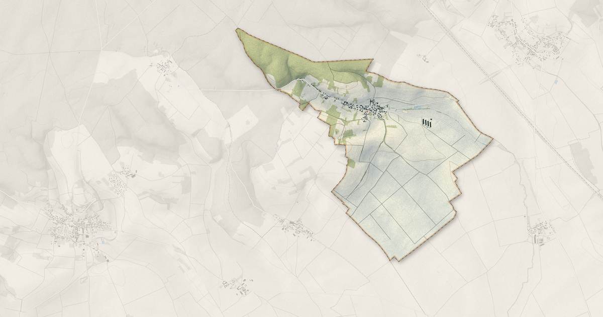 Portrait cartographique de Paroy-en-Othe : relief, eau, forêts, bâti et voies, calculés à partir des données de l'IGN