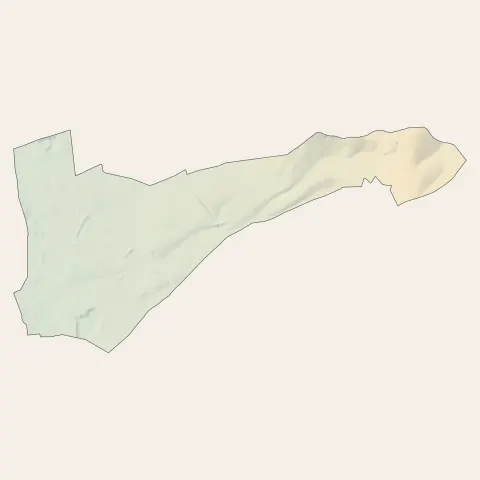 Saint-Clément : relief