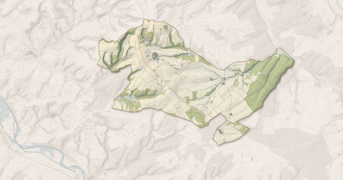 Portrait cartographique de Saint-Cyr-les-Colons : relief, eau, forêts, bâti et voies, calculés à partir des données de l'IGN