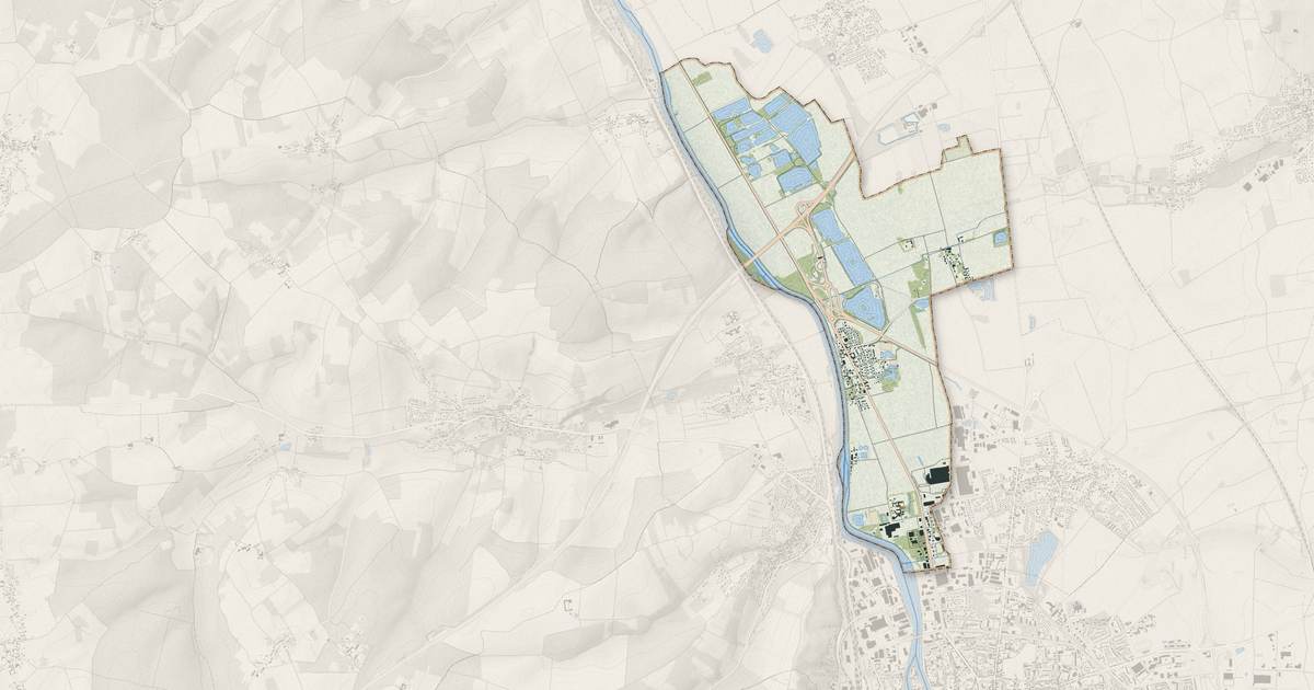 Portrait cartographique de Saint-Denis-lès-Sens : relief, eau, forêts, bâti et voies, calculés à partir des données de l'IGN