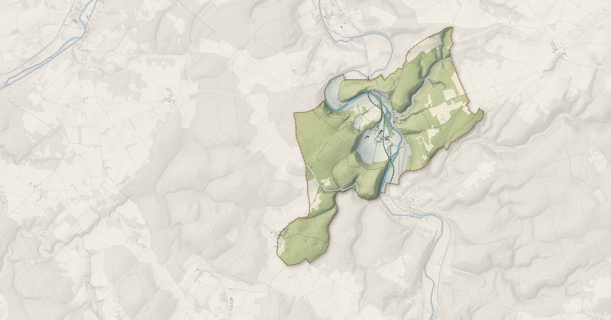 Portrait cartographique de Saint-Moré : relief, eau, forêts, bâti et voies, calculés à partir des données de l'IGN