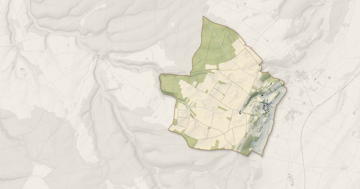 Portrait cartographique de Sennevoy-le-Haut : relief, eau, forêts, bâti et voies, calculés à partir des données de l'IGN