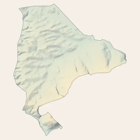 Évette-Salbert : relief