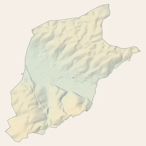 Grandvillars : relief