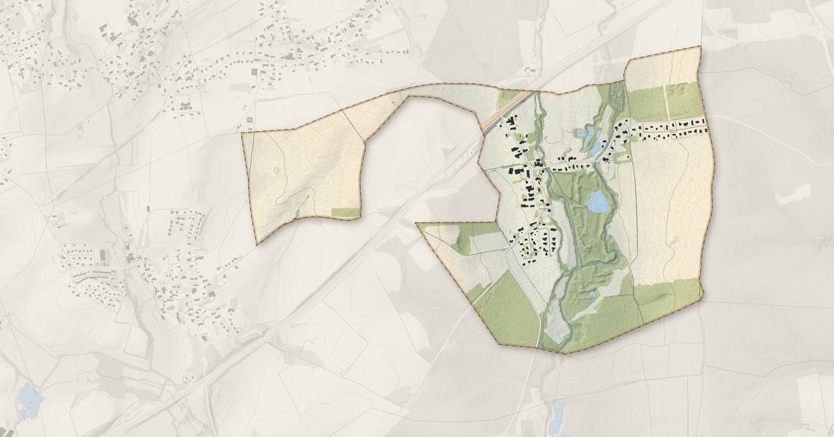 Portrait cartographique de Lacollonge : relief, eau, forêts, bâti et voies, calculés à partir des données de l'IGN