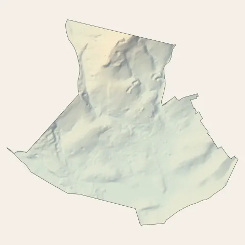 Offemont : relief