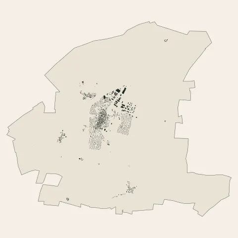 Angerville : bâti